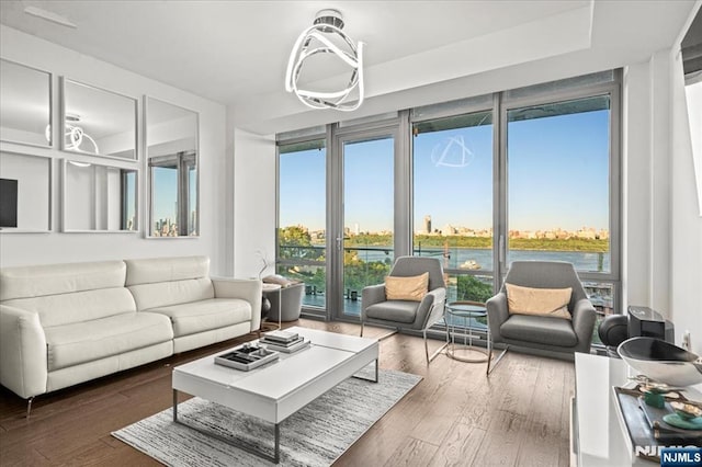 320 Adolphus Ave Unit 317, Cliffside Park, NJ 07010 - living area featuring wood finished floors