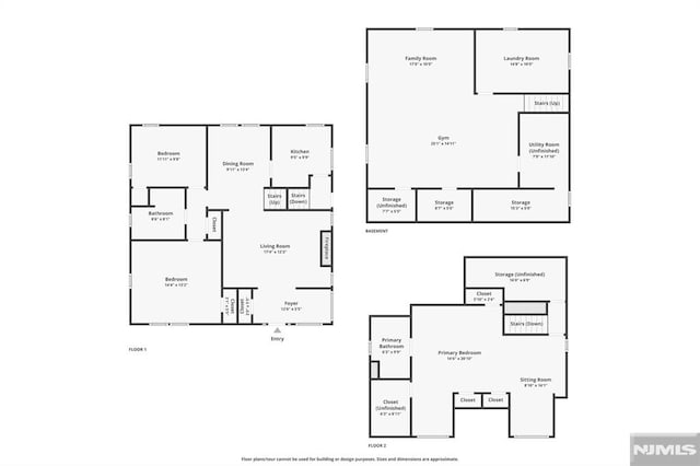 206 Eastern Way, Rutherford, NJ 07070 - view of room layout