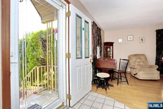 64 Lunn Ave, Bergenfield, NJ 07621 - entryway featuring plenty of natural light and light wood finished floors