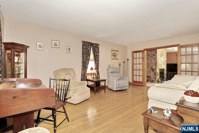 64 Lunn Ave, Bergenfield, NJ 07621 - living room with light wood-style flooring