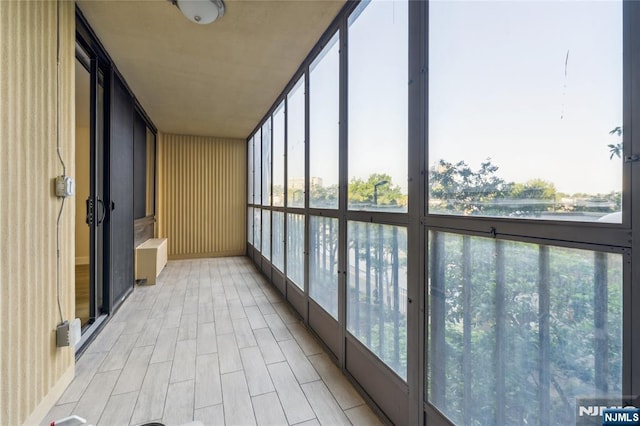 200 Winston Unit 121, Cliffside Park, NJ 07010 - unfurnished sunroom with expansive windows and a water view