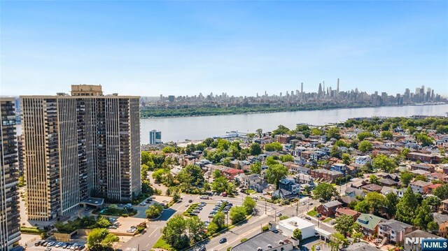 200 Winston Unit 121, Cliffside Park, NJ 07010 - bird's eye view of a large body of water and city skyline