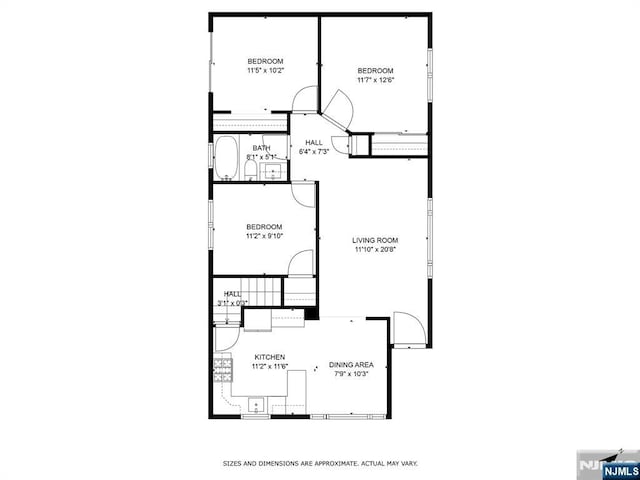 6 Gail Pl, Secaucus, NJ 07094 - view of home floor plan