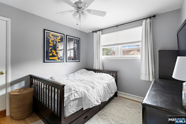 6 Gail Pl, Secaucus, NJ 07094 - bedroom featuring wood finished floors and ceiling fan
