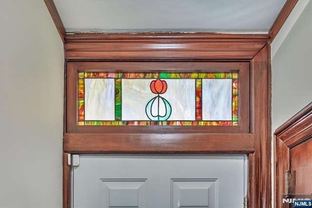 211 Harrison Ave, Hasbrouck Heights, NJ 07604 - detailed view of ornamental molding