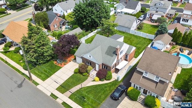211 Harrison Ave, Hasbrouck Heights, NJ 07604 - aerial view of residential area