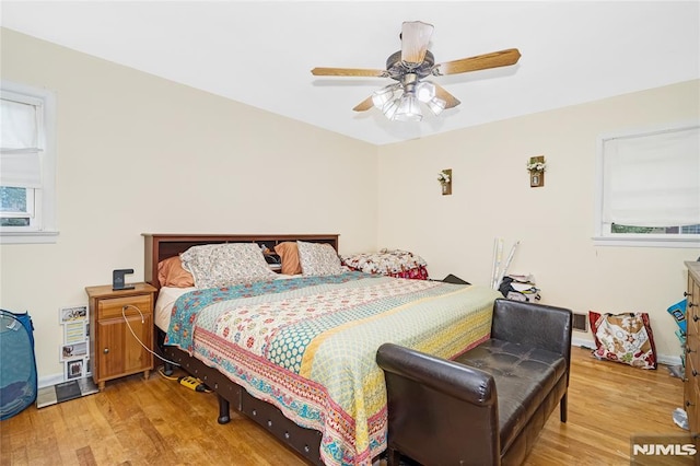 3 High St, Closter, NJ 07624 - bedroom with wood finished floors and ceiling fan