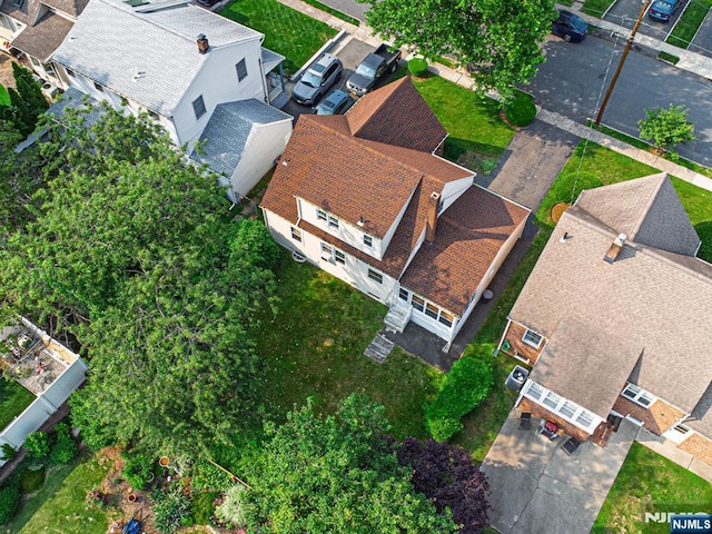 11 Newman Ave, Nutley, NJ 07110 - aerial view of residential area