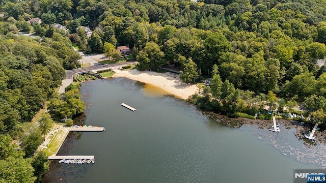 14 Old Chimney Rd, Randolph Township, NJ 07869 - drone / aerial view of a nearby body of water and a forest