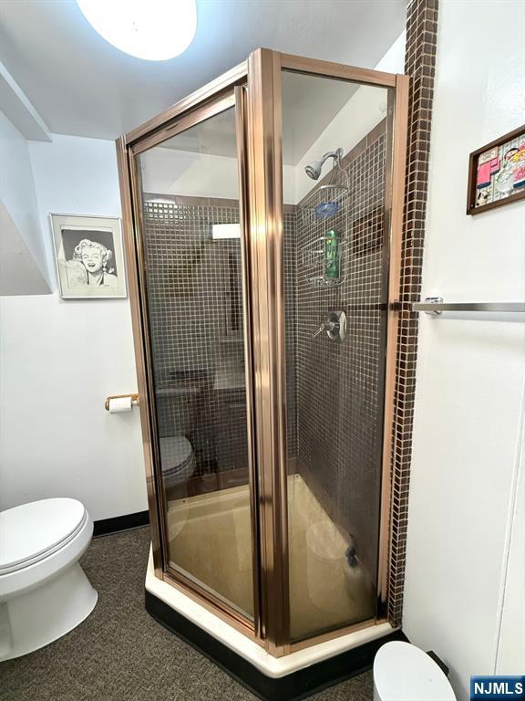 22 Church St, Nutley, NJ 07110 - bathroom featuring toilet and a stall shower