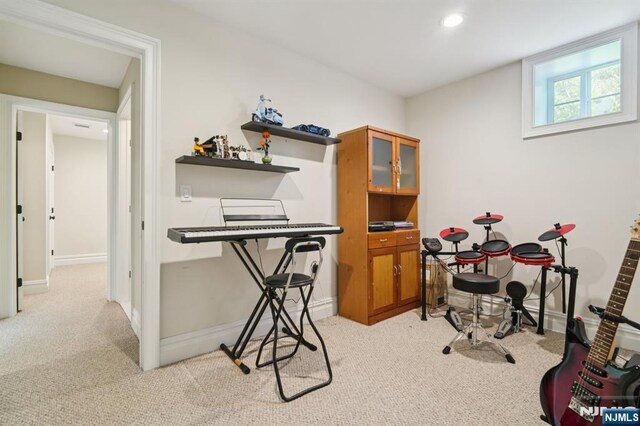 19 Grandview Ave, Glen Rock, NJ 07452 - office space featuring light carpet, recessed lighting, and baseboards