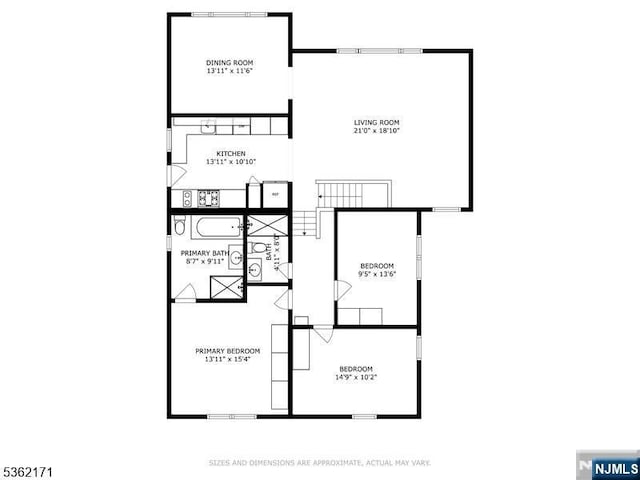3-11 Lyncrest Ave, Fair Lawn, NJ 07410 - floor plan / room layout