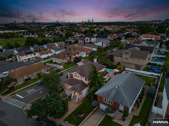 28 Elizabeth Ct, Secaucus, NJ 07094 - aerial view of residential area