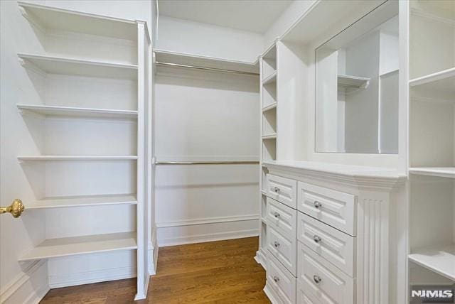 11 Margo Way, Alpine, NJ 07620 - spacious closet with dark wood finished floors