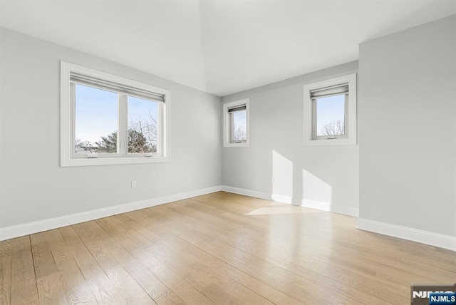 805 Fairview Ln, Fort Lee, NJ 07024 - spare room with baseboards and light wood-type flooring