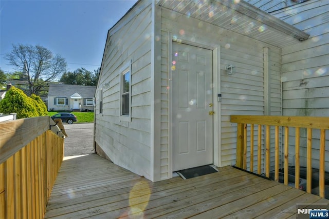 11-06 Marshall Rd, Fair Lawn, NJ 07410 - view of wooden terrace