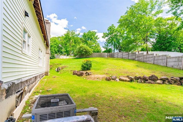 72 Francisco Ave, Little Falls, NJ 07424 - view of yard featuring central air condition unit