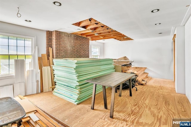 72 Francisco Ave, Little Falls, NJ 07424 - misc room with wood finished floors