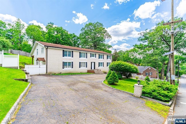 72 Francisco Ave, Little Falls, NJ 07424 - view of front of property with brick siding and driveway