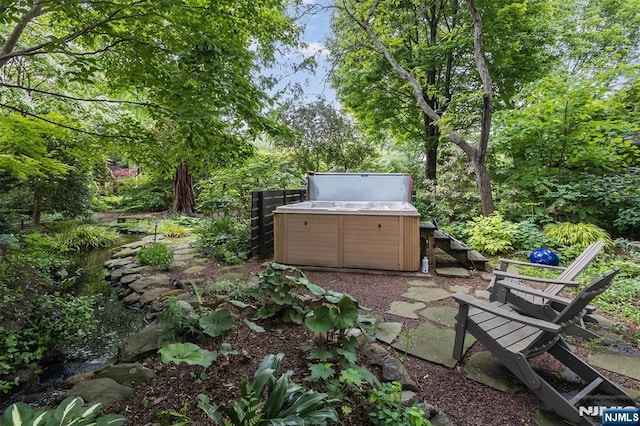 33 Ramapo Ave, Pompton Lakes, NJ 07442 - view of yard with a hot tub