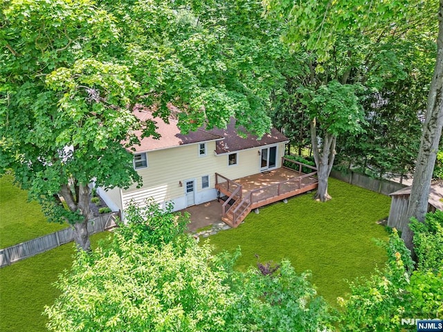 8 Delmar Ave, Cresskill, NJ 07626 - view from above of property