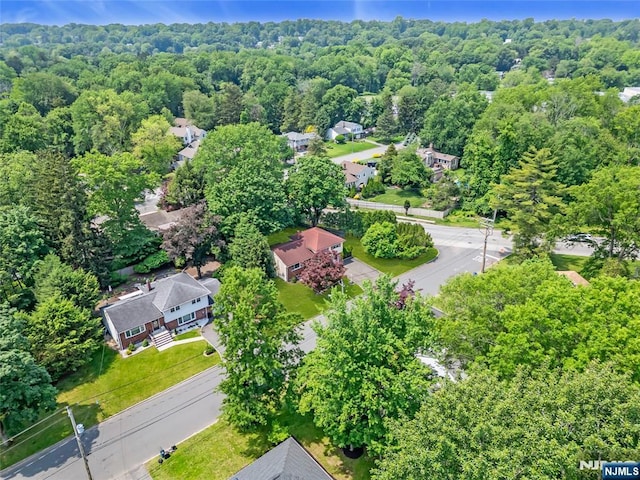 8 Delmar Ave, Cresskill, NJ 07626 - aerial view of residential area with a forest