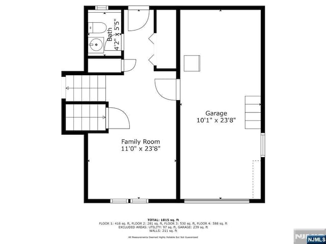 8 Delmar Ave, Cresskill, NJ 07626 - floor plan / room layout