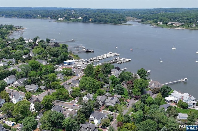  - aerial view of a large body of water
