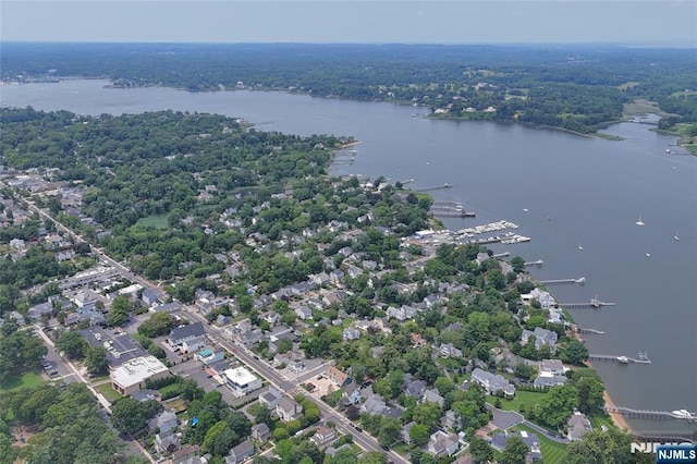  - bird's eye view of a nearby body of water