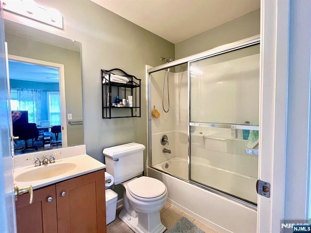 200 Dey St Unit 283, Harrison, NJ 07029 - full bath with vanity and combined bath / shower with glass door