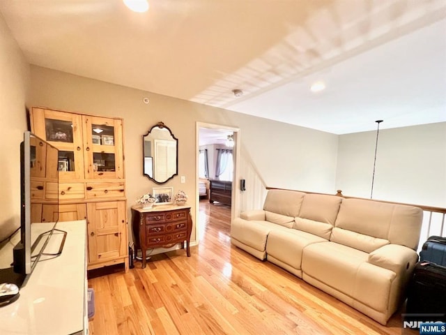 200 Dey St Unit 283, Harrison, NJ 07029 - living room featuring light wood-style floors