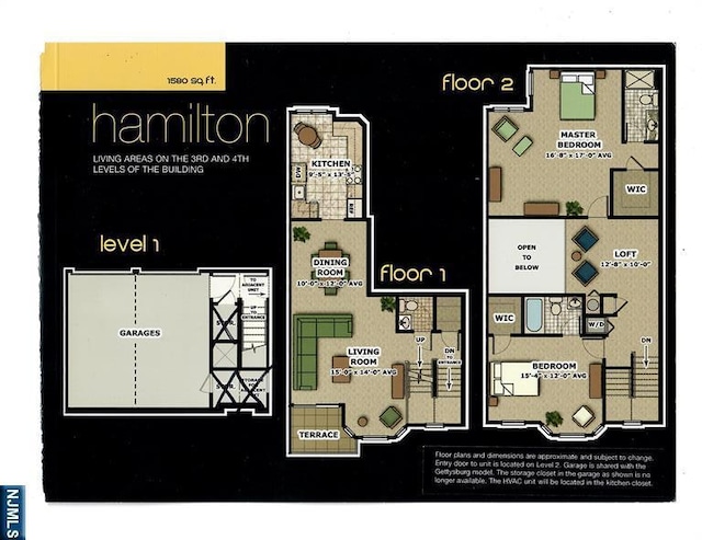 200 Dey St Unit 283, Harrison, NJ 07029 - view of home floor plan