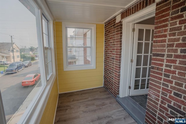 42 Berton Pl, Nutley, NJ 07110 - view of unfurnished sunroom