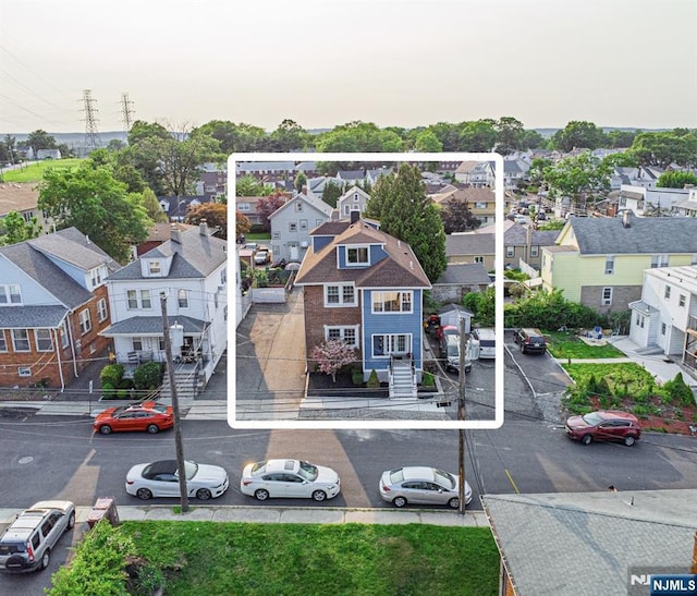 42 Berton Pl, Nutley, NJ 07110 - aerial perspective of suburban area