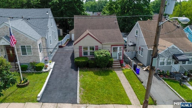 82 Elston St, Bloomfield, NJ 07003 - view of front of property with a front yard