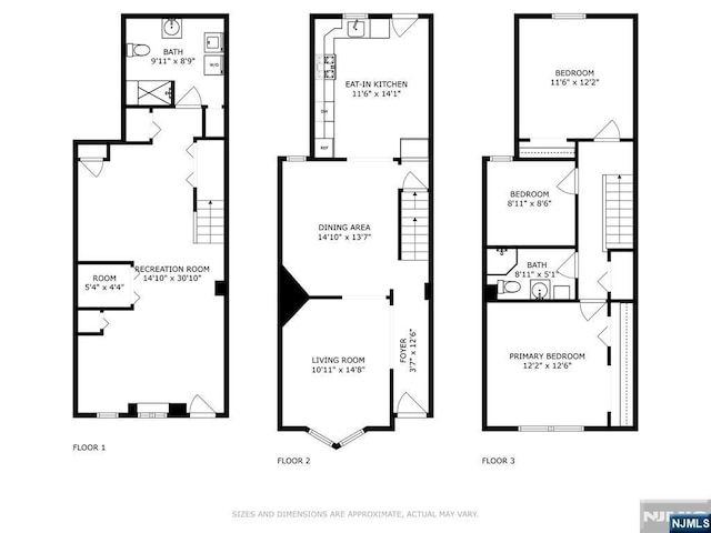 361/2 Hecker St, Newark, NJ 07103 - view of room layout