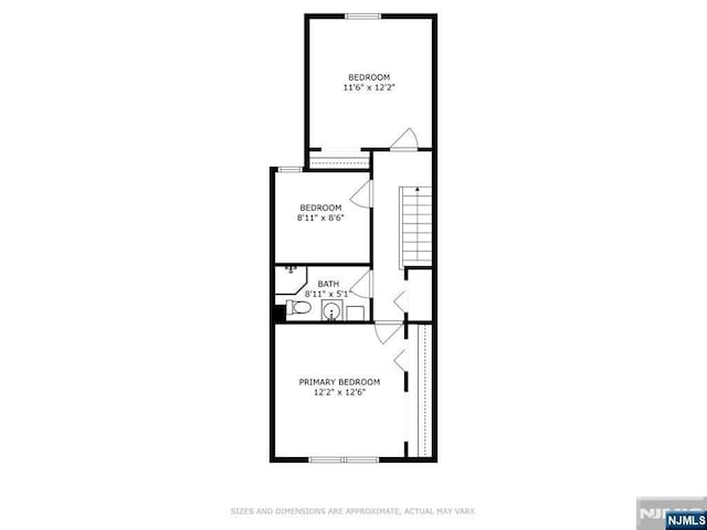361/2 Hecker St, Newark, NJ 07103 - view of floor plan / room layout
