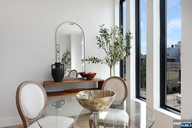 262 Webster Ave Unit 2, Jersey City, NJ 07307 - dining space featuring arched walkways