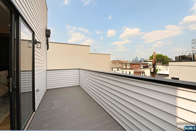 262 Webster Ave Unit 2, Jersey City, NJ 07307 - view of balcony
