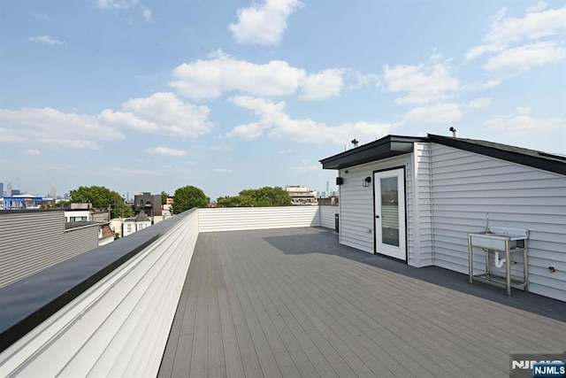 262 Webster Ave Unit 2, Jersey City, NJ 07307 - view of deck