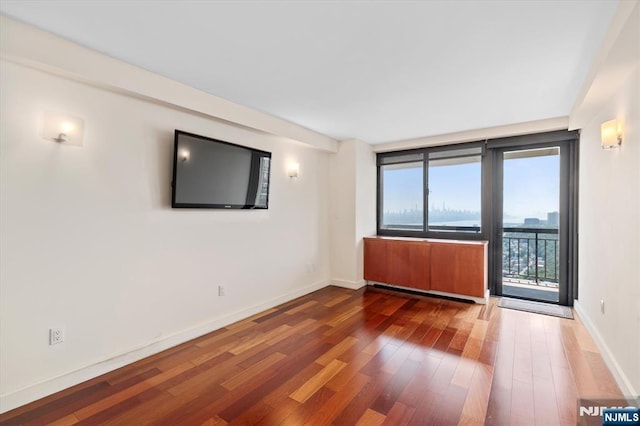 200 Old Palisade Unit Ph4/5, Fort Lee, NJ 07024 - empty room featuring wood-type flooring and baseboards