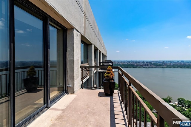 200 Old Palisade Unit Ph4/5, Fort Lee, NJ 07024 - balcony with a water view