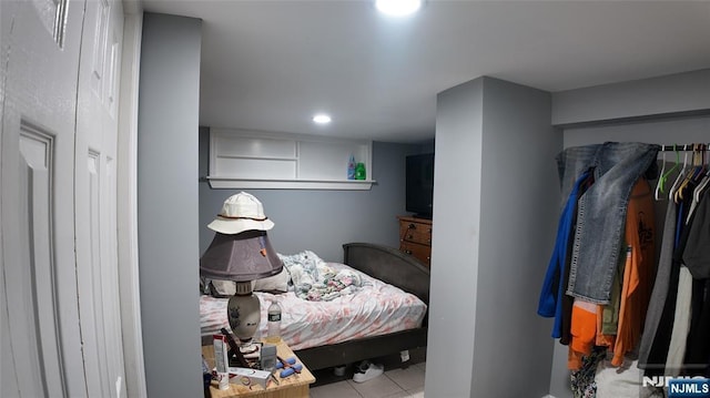 20 2nd Ave, Paterson, NJ 07524 - bedroom featuring tile patterned flooring and recessed lighting
