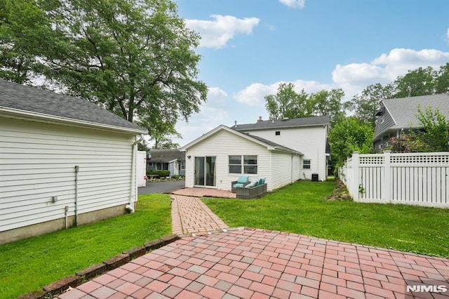 4 Lenape Trl, Wayne, NJ 07470 - rear view of property featuring a patio