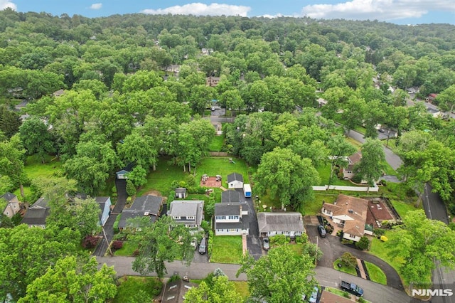 4 Lenape Trl, Wayne, NJ 07470 - aerial view of property's location featuring nearby suburban area and a heavily wooded area