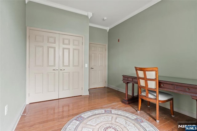 7400 River Rd Unit 120, North Bergen, NJ 07047 - office featuring wood finished floors and ornamental molding