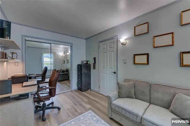 21 Bartholdi Ave, Wanaque, NJ 07420 - home office with light wood-style flooring