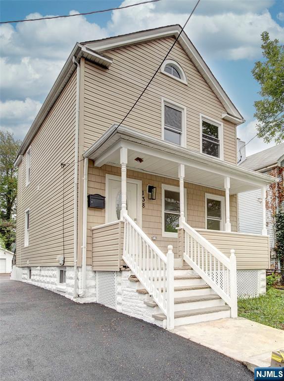 138 Willow St, Bloomfield, NJ 07003 - view of front facade with covered porch