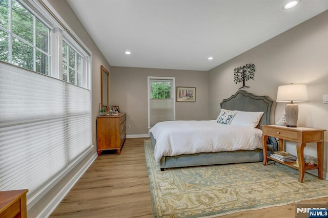 669 Juniper Way, Mahwah, NJ 07430 - bedroom with light wood-style floors and recessed lighting