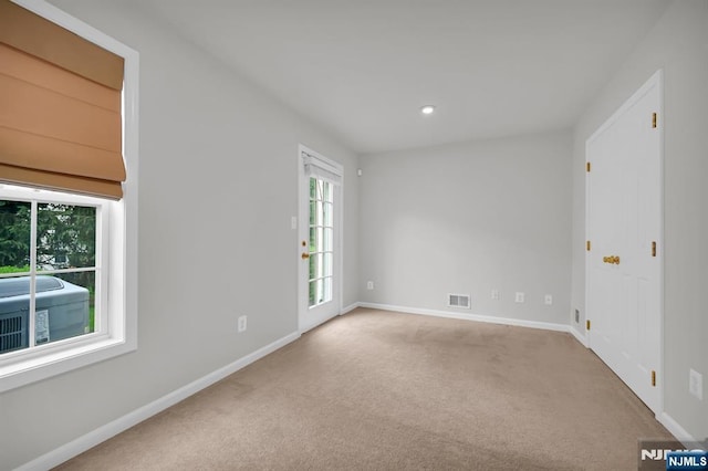 231 Swathmore Dr, Nutley, NJ 07110 - unfurnished room featuring carpet flooring and recessed lighting